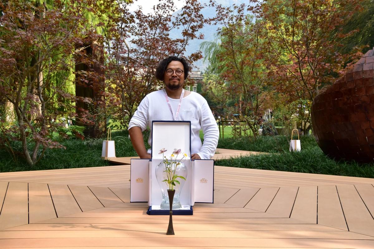 Enzo premiazione Orticolario 2016